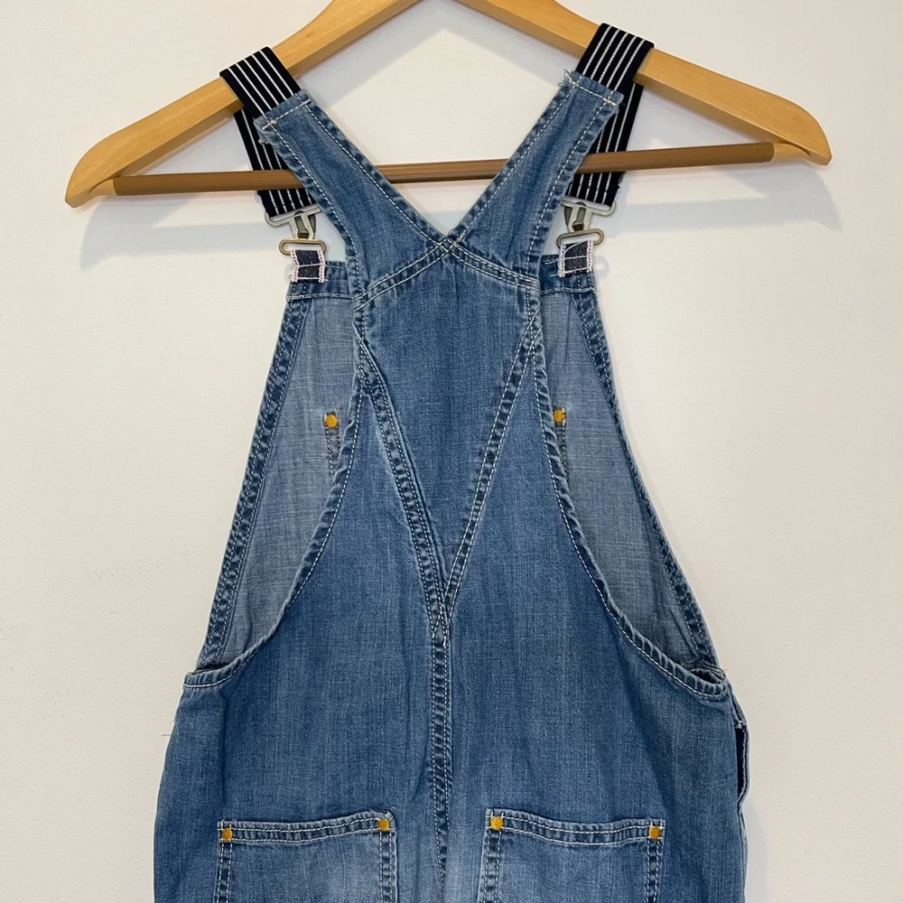 Gymboree Lightweight Denim Overalls Blue Jean Girl’s Size 8